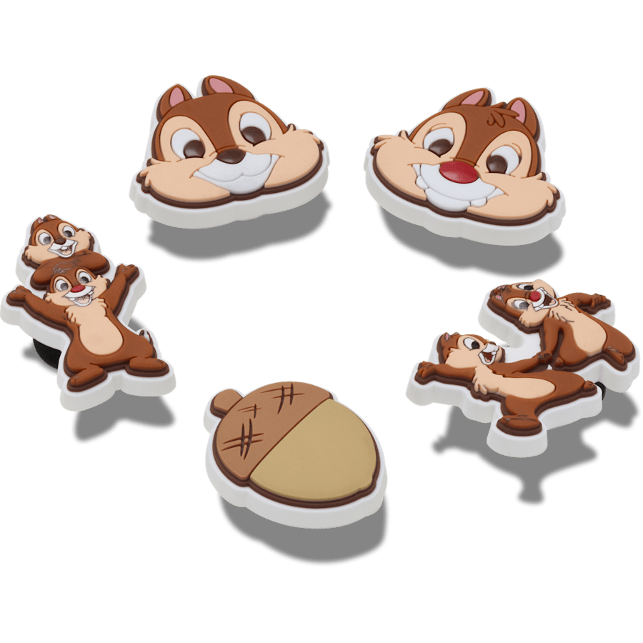 Disney Chip n Dale 5 Pack Jibbitz™ charms for Women|Men|Kids|Jibbitz™ Charms