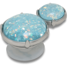 Opalescent Meta Double Gem Jibbitz™ charms for Women|Men|Jibbitz™ Charms
