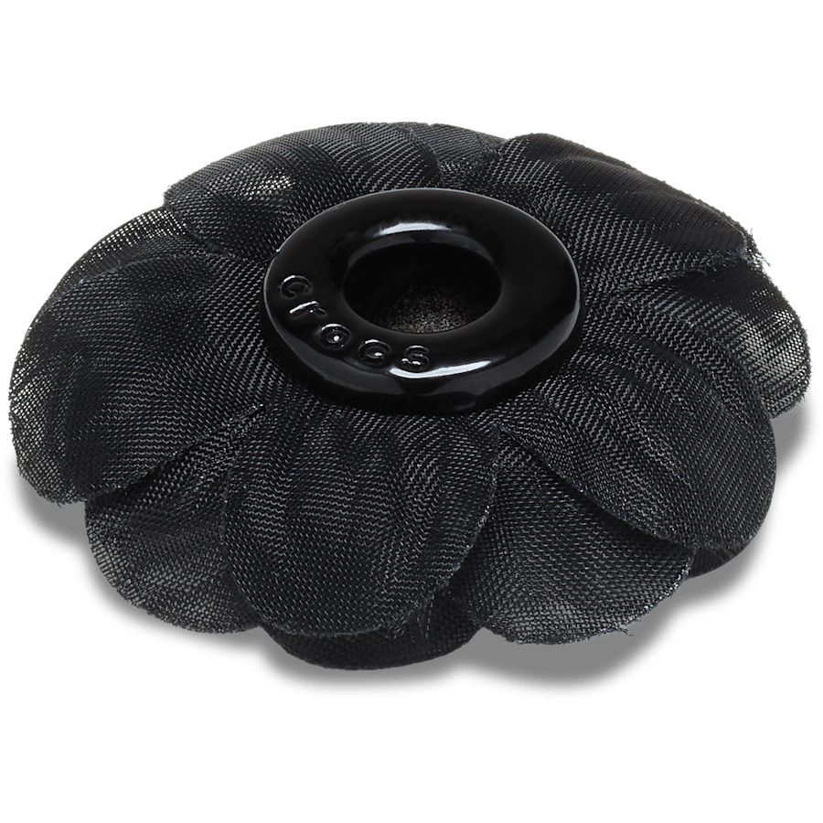 Black Chiffon Grommet Jibbitz™ charms for Women|Men|Jibbitz™ Charms
