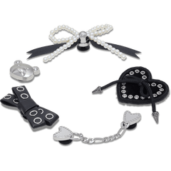 Indie Luxe Silver 5 Pack Jibbitz™ charms for Women|Men|Jibbitz™ Charms