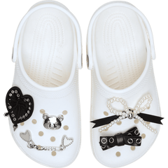 Indie Luxe Silver 5 Pack Jibbitz™ charms for Women|Men|Jibbitz™ Charms