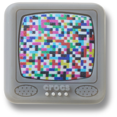 Lights Up Pixelated TV Jibbitz™ charms for Women|Men|Jibbitz™ Charms