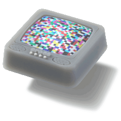 Lights Up Pixelated TV Jibbitz™ charms for Women|Men|Jibbitz™ Charms