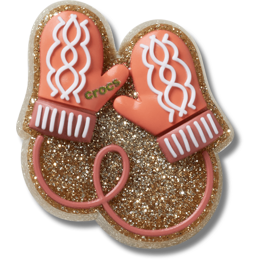 Glitter Pink Mittens Jibbitz™ charms for Women|Men