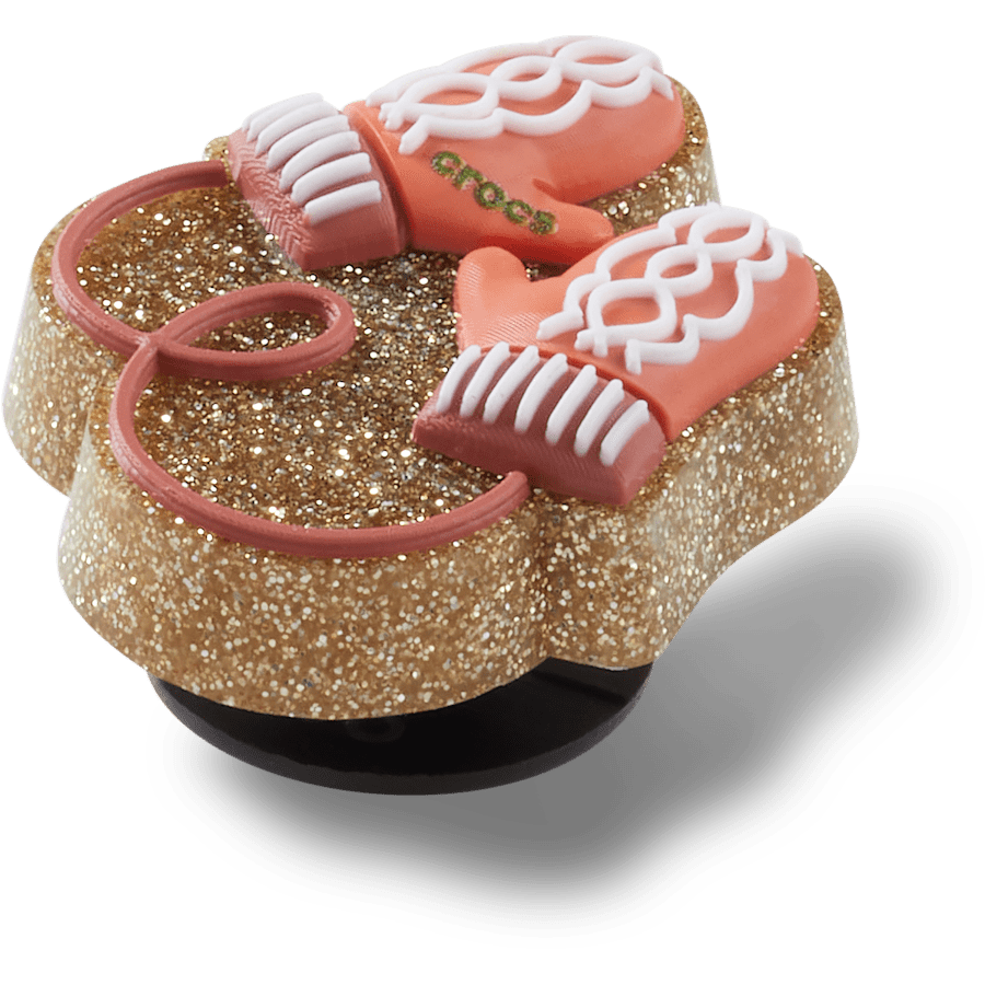 Glitter Pink Mittens Jibbitz™ charms for Women|Men