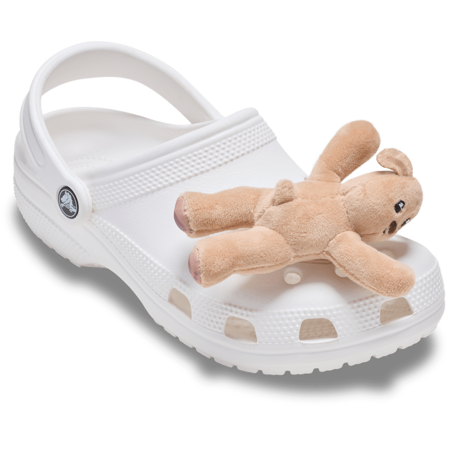 Huggitz Brown Puppy Jibbitz Shoe Charm for Women|Men|Kids|Jibbitz™ Charms
