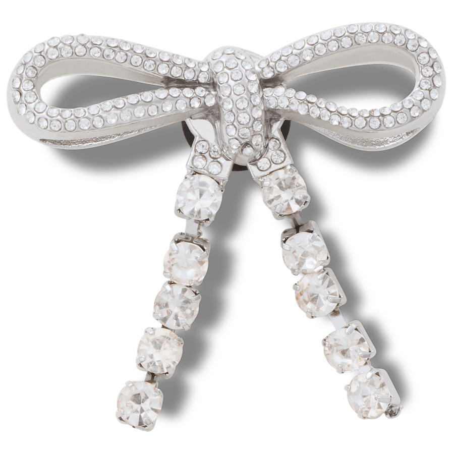 Silver Gem Bow Jibbitz™ charms for Women|Men|Jibbitz™ Charms