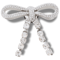 Silver Gem Bow Jibbitz™ charms for Women|Men|Jibbitz™ Charms