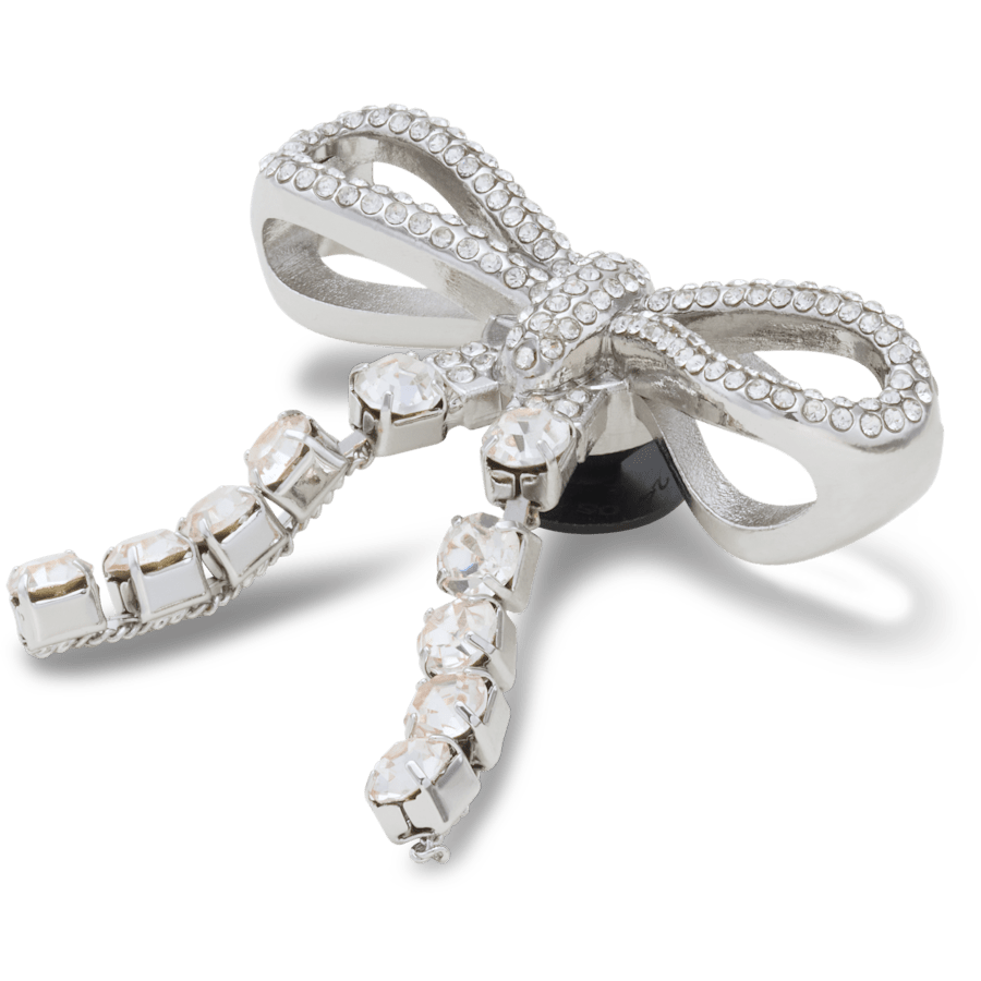 Silver Gem Bow Jibbitz™ charms for Women|Men|Jibbitz™ Charms