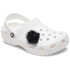 Black Tinsel Pom Jibbitz™ charms for Women|Men