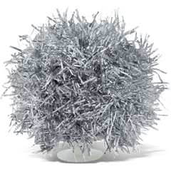 Silver Tinsel Pom Jibbitz™ charms for Women|Men|Jibbitz™ Charms