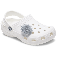 Silver Tinsel Pom Jibbitz™ charms for Women|Men|Jibbitz™ Charms