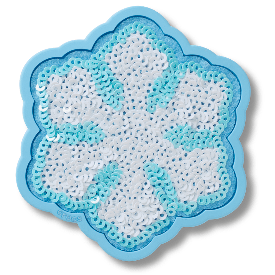 Sequin Snowflake Jibbitz™ charms for Women|Men