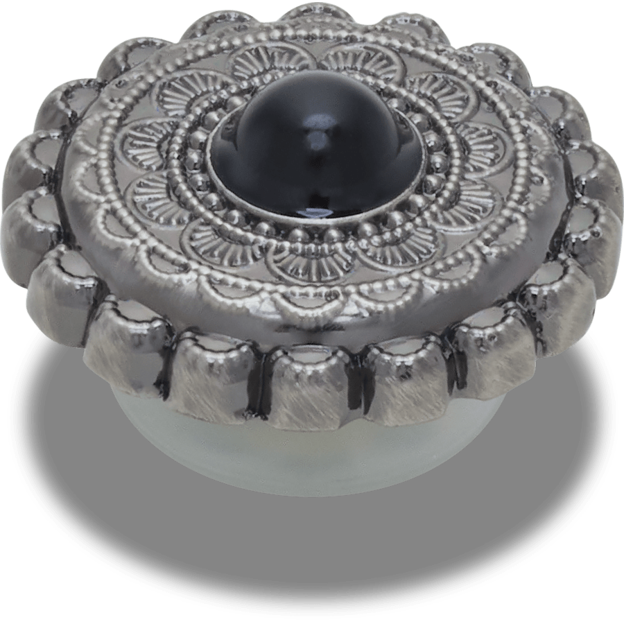 Silver and Black Emblem Jibbitz™ charms for Women|Men|Jibbitz™ Charms