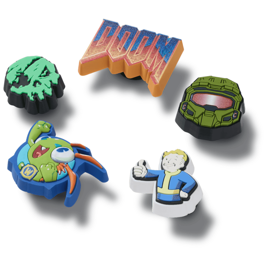 Xbox 5 Pack Jibbitz Charms Jibbitz Shoe Charm for Women|Men|Jibbitz™ Charms