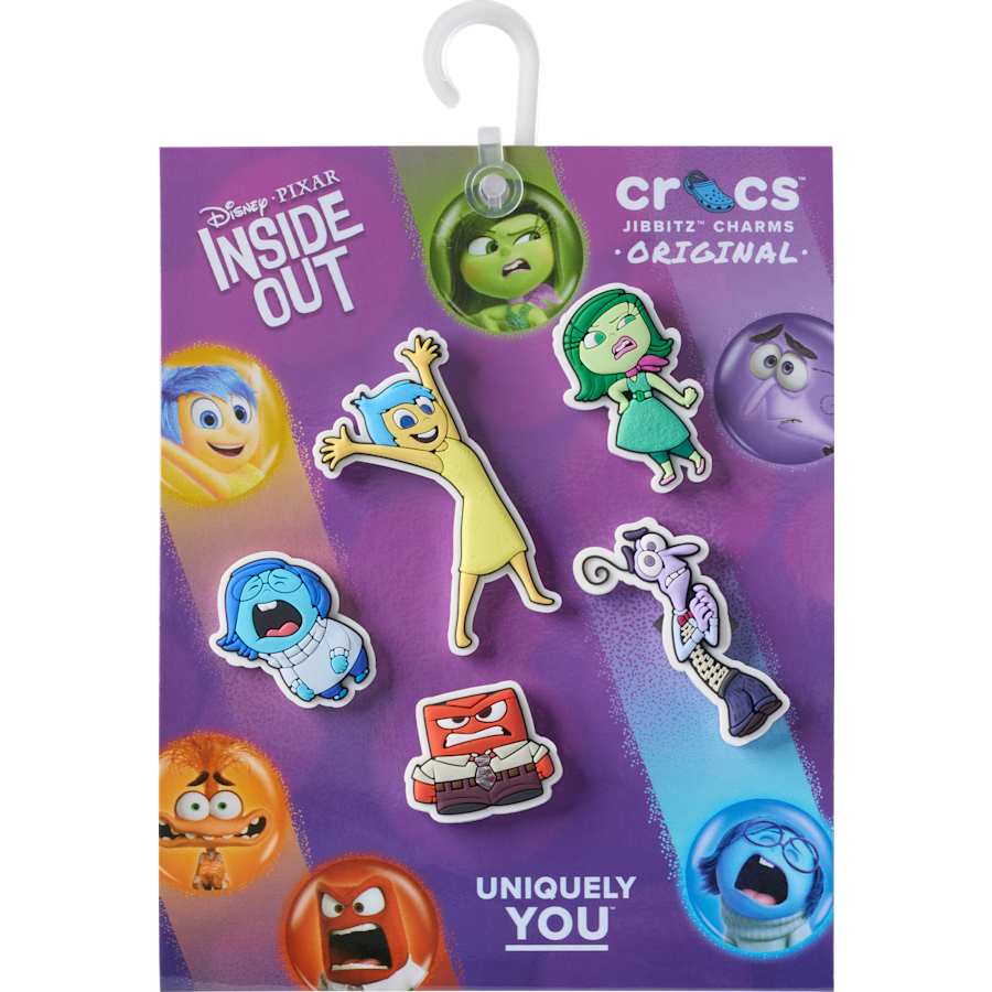 Pixar Inside Out 5 Pack Jibbitz™ charms for Women|Men|Kids|Jibbitz™ Charms