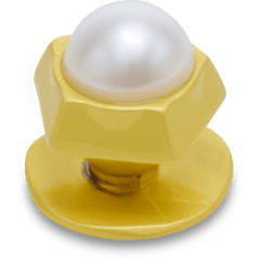 Gold Pentagon Pearl Jibbitz™ charms for Women|Men|Jibbitz™ Charms