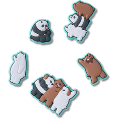 We Bare Bears 5 Pack  Jibbitz™ charms for Women|Men|Jibbitz™ Charms