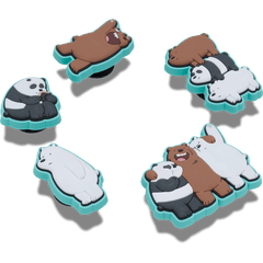 We Bare Bears 5 Pack  Jibbitz™ charms for Women|Men|Jibbitz™ Charms