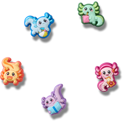Tiny Axolotls 5 Pack Jibbitz™ charms for Women|Men|Jibbitz™ Charms