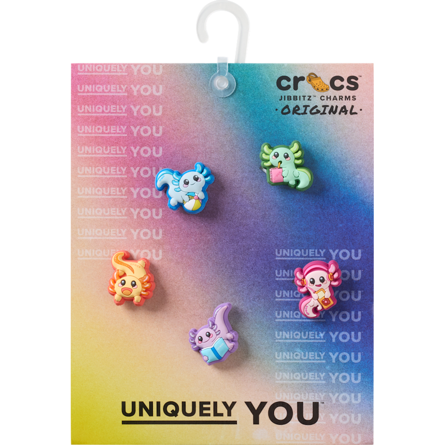 Tiny Axolotls 5 Pack Jibbitz™ charms for Women|Men|Jibbitz™ Charms