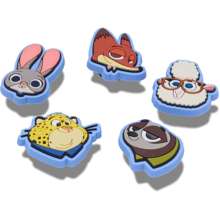 b'Disney Zootopia 2 5 Pack Jibbitz Shoe Charm' for Women|Men|Kids|Jibbitz™ Charms