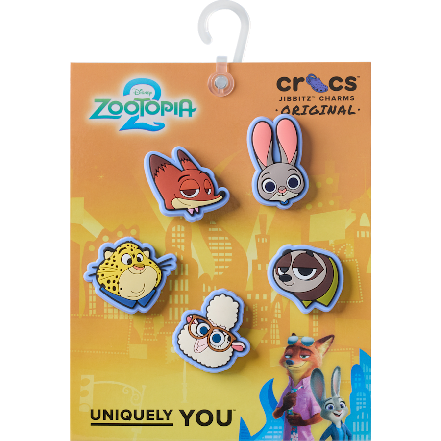 b'Disney Zootopia 2 5 Pack Jibbitz Shoe Charm' for Women|Men|Kids|Jibbitz™ Charms