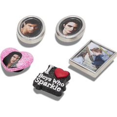 The Twilight Saga 5 Pack Jibbitz Shoe Charm for Women|Men|Kids|Jibbitz™ Charms