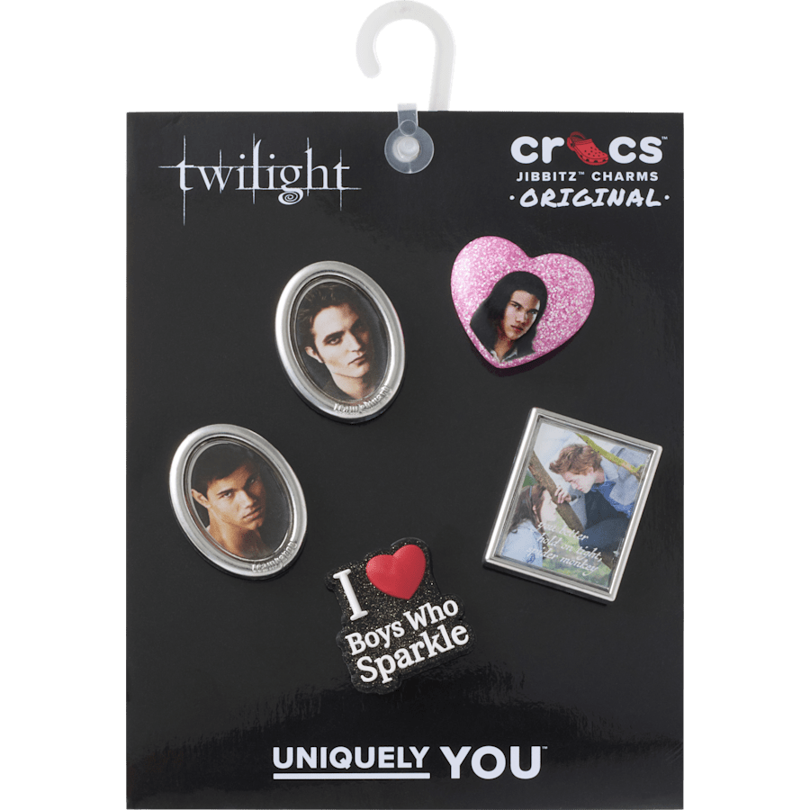 The Twilight Saga 5 Pack Jibbitz Shoe Charm for Women|Men|Kids|Jibbitz™ Charms