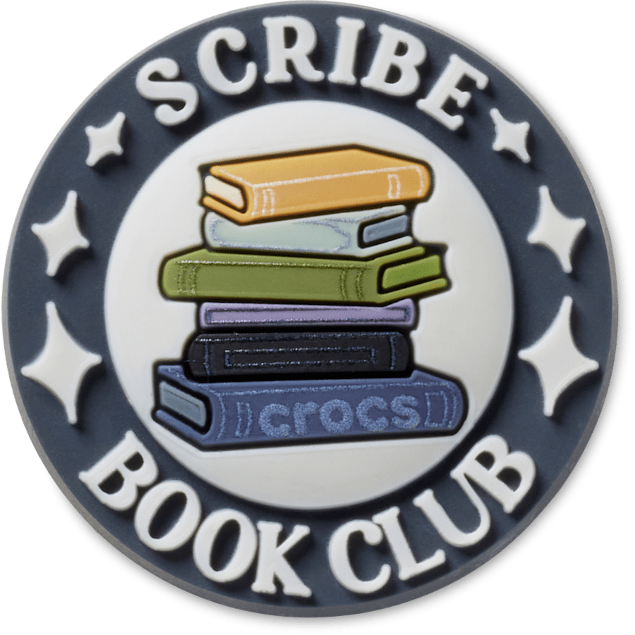 Scribe  Book Club Jibbitz™ charms for Women|Men|Jibbitz™ Charms