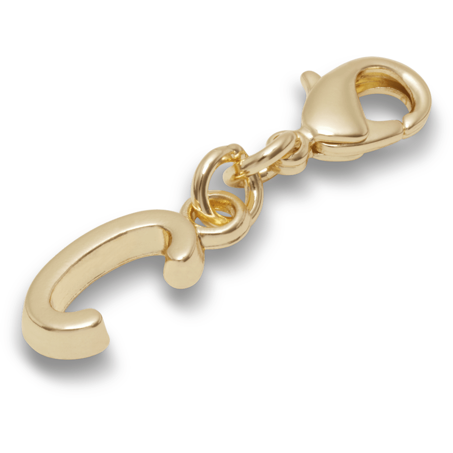 Gold Letter C Charm Jibbitz™ charms for Women|Men|Kids|Jibbitz™ Charms