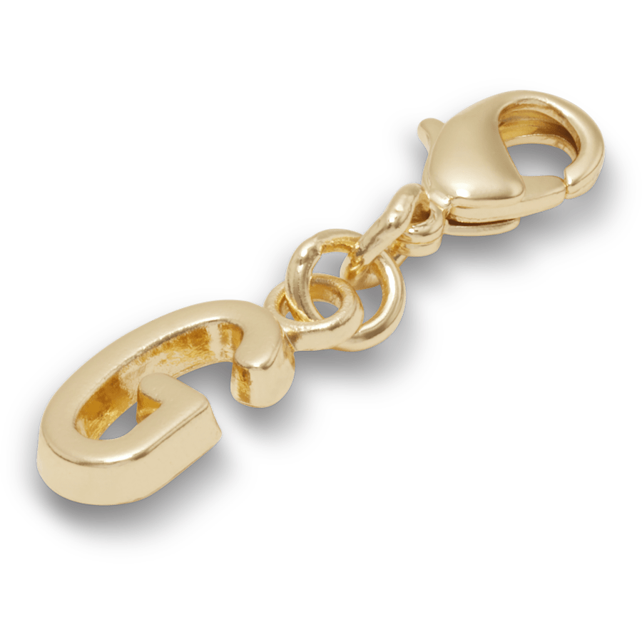 Gold Letter G Charm Jibbitz™ charms for Women|Men|Kids|Jibbitz™ Charms