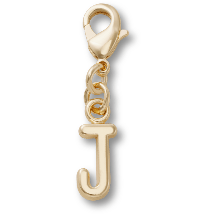 Gold Letter J Charm Jibbitz™ charms for Women|Men|Kids|Jibbitz™ Charms