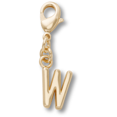 Gold Letter W Charm Jibbitz™ charms for Women|Men|Kids|Jibbitz™ Charms
