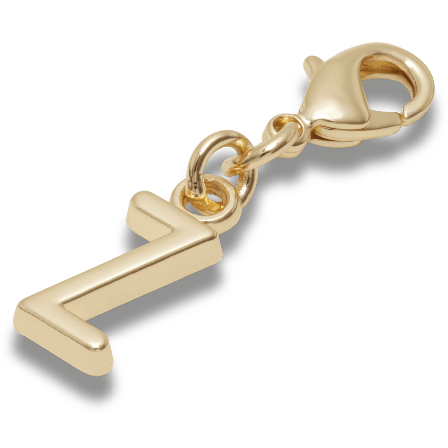 Gold Letter Z Charm Jibbitz™ charms for Women|Men|Kids|Jibbitz™ Charms