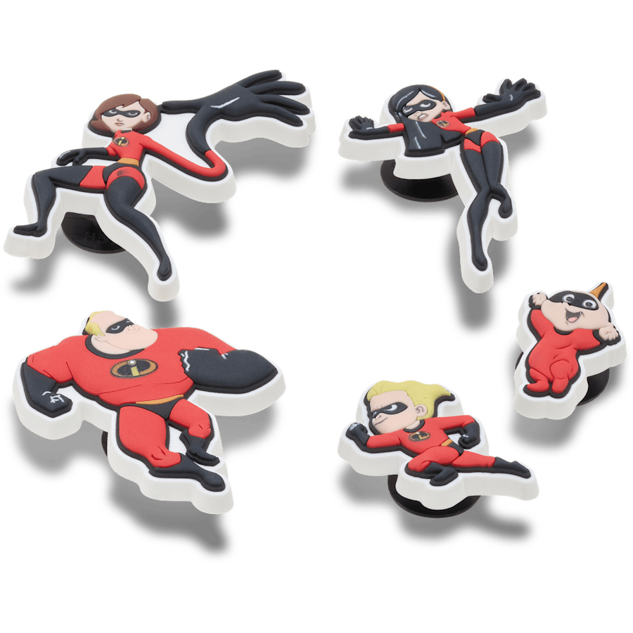 Pixar Incredibles 5 Pack Jibbitz charm for Women|Men|Jibbitz™ Charms