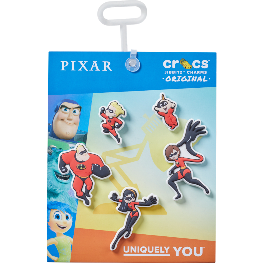 Pixar Incredibles 5 Pack Jibbitz charm for Women|Men|Jibbitz™ Charms