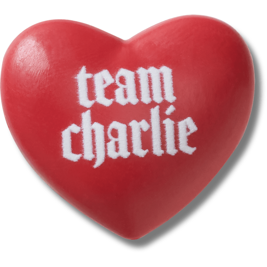 The Twilight Saga Team Charlie Jibbitz Shoe Charm for Women|Men|Kids|Jibbitz™ Charms