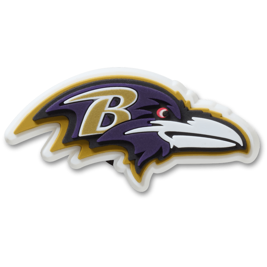 NFL Baltimore Ravens Logo Jibbitz™ charms for Women|Men|Jibbitz™ Charms