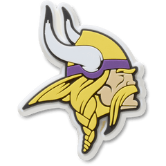 NFL Minnesota Vikings Logo Jibbitz™ charms for Women|Men|Jibbitz™ Charms