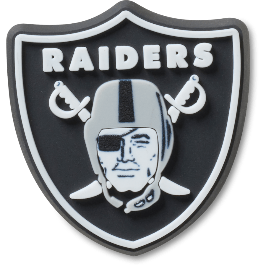NFL Las Vegas Raiders Logo Jibbitz™ charms for Women|Men|Jibbitz™ Charms