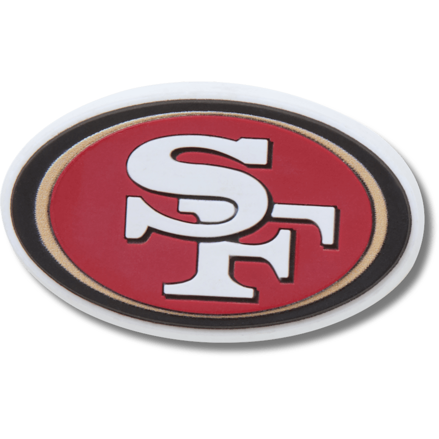 NFL San Francisco 49ers Logo Jibbitz™ charms for Women|Men|Jibbitz™ Charms