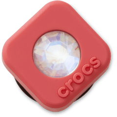 Red Square PVC SMT Gem Jibbitz™ charms for Women|Men|Jibbitz™ Charms