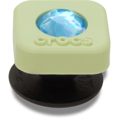 Green PVC Square SMT Gem Jibbitz™ charms for Women|Men|Jibbitz™ Charms