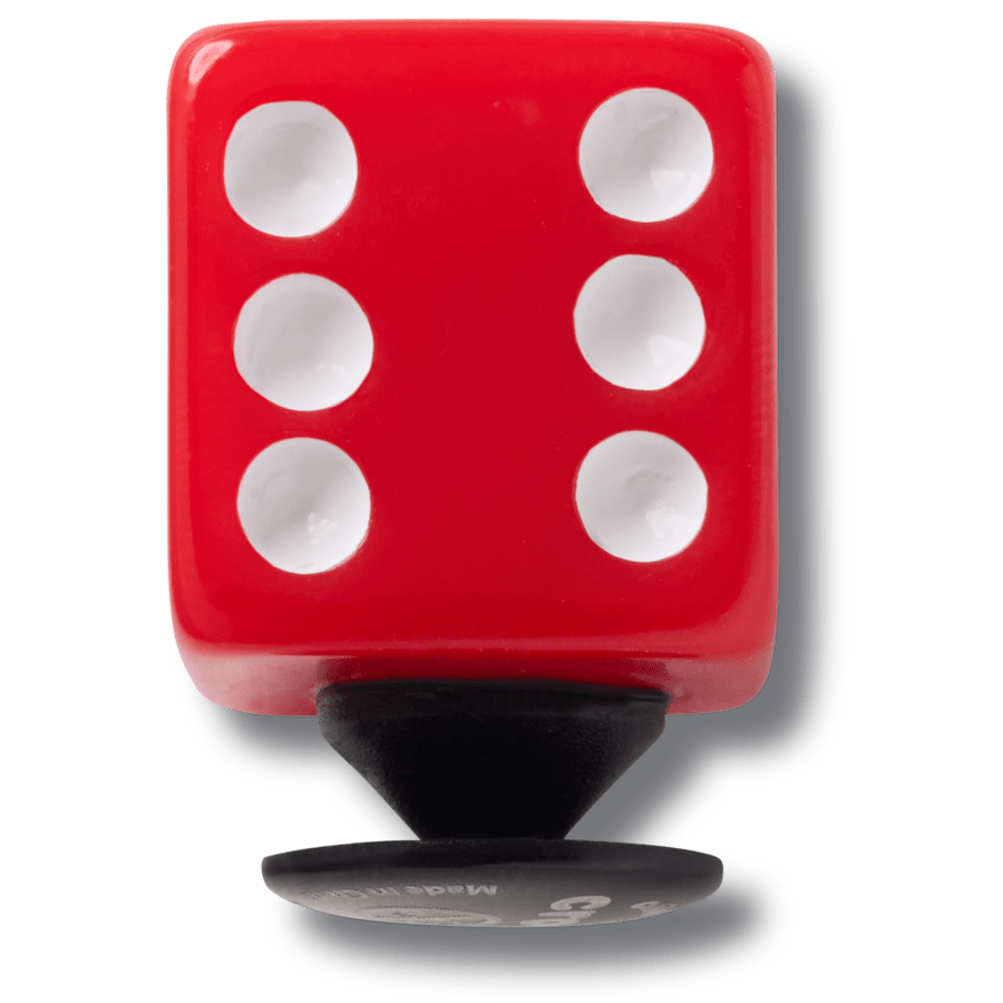 Red Dice Jibbitz™ charms for Women|Men|Jibbitz™ Charms
