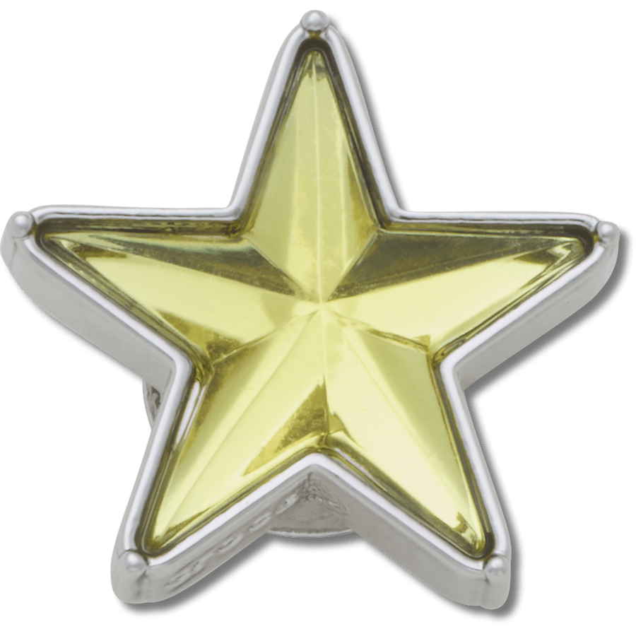Silver and Green SMT Gem Star Jibbitz™ charms for Women|Men|Jibbitz™ Charms