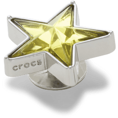 Silver and Green SMT Gem Star Jibbitz™ charms for Women|Men|Jibbitz™ Charms