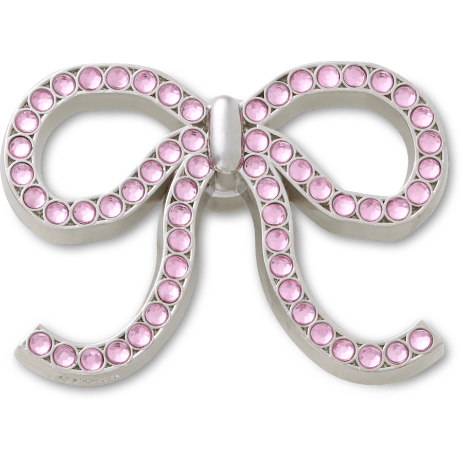 Pink Glittery Bow Jibbitz™ charms for Women|Men|Jibbitz™ Charms