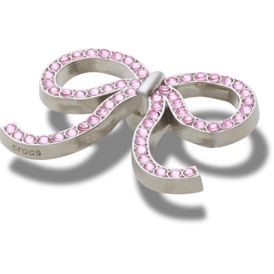 Pink Glittery Bow Jibbitz™ charms for Women|Men|Jibbitz™ Charms
