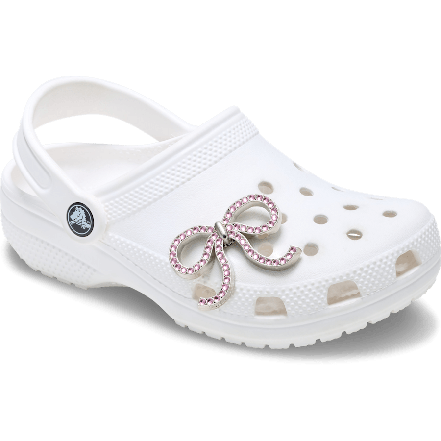 Pink Glittery Bow Jibbitz™ charms for Women|Men|Jibbitz™ Charms